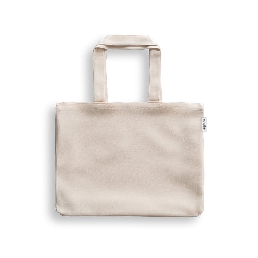 PARMA. Väska i bomull (50%), återvunnen bomull (30%) och polyester (20% rPET) (280 g/ m²)