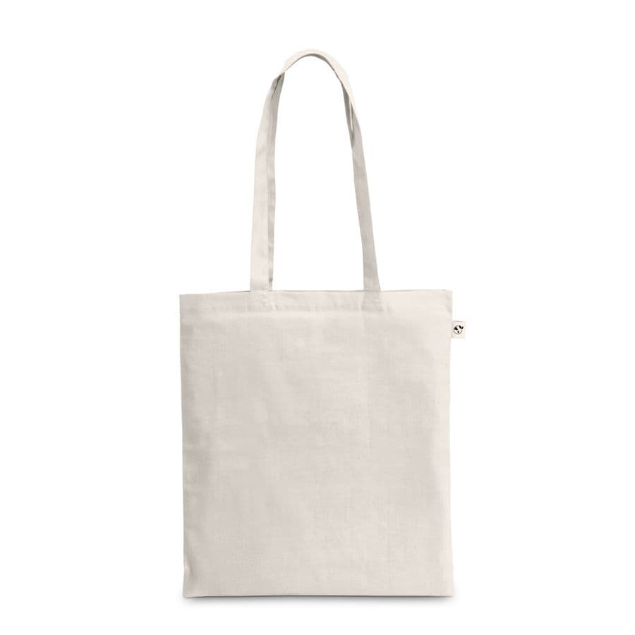 BEJA. 100 % återvunnen bomullspåse (180 g/m²)