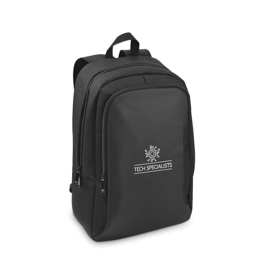 DRAMMEN. Laptopryggsäck i högdensitet 600D återvunnen polyester