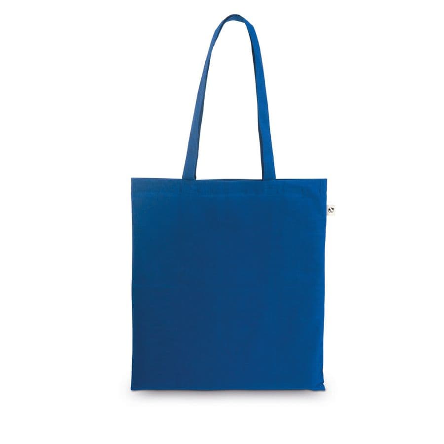 MADEIRA. 100 % ekologisk bomullspåse (140 g/m²) Kungsblå