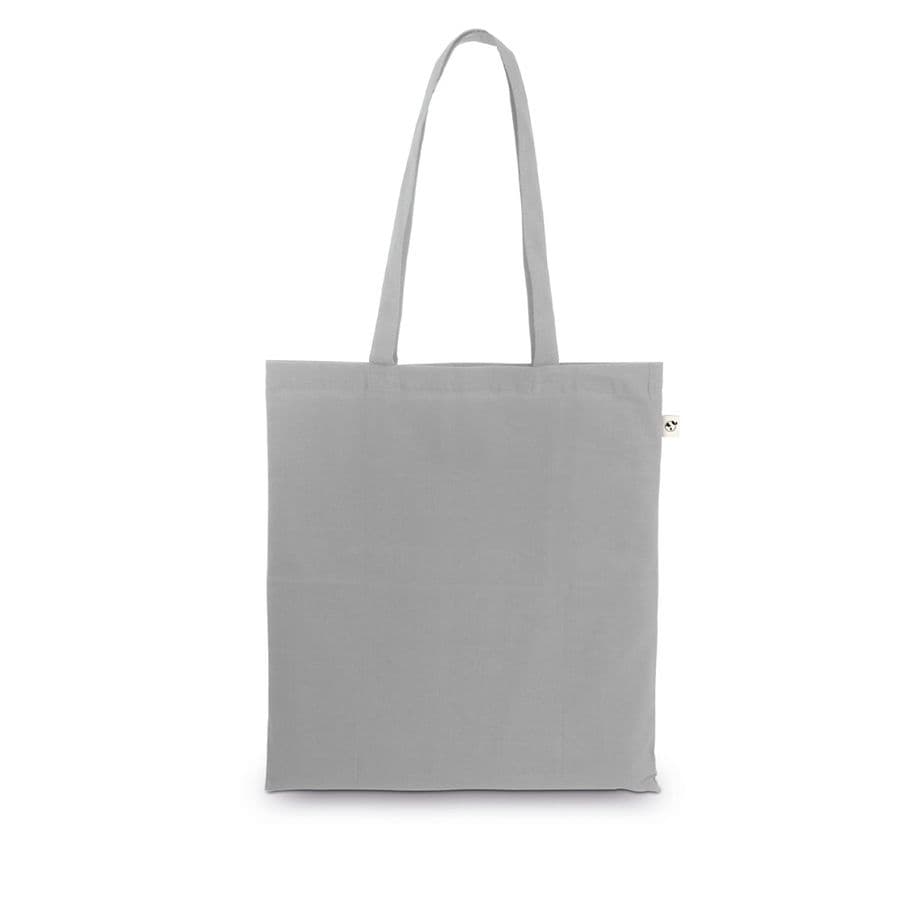 MADEIRA. 100 % ekologisk bomullspåse (140 g/m²) Ljusgrå