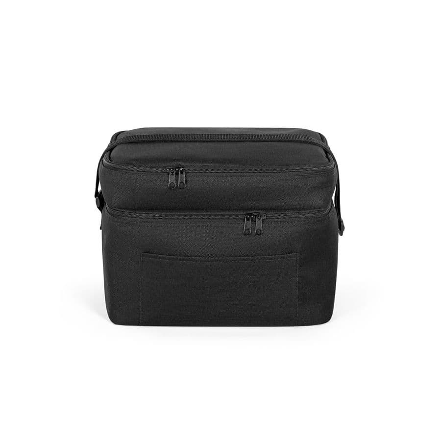 CANCUN LARGE. Kylväska i 600D, återvunnen polyester, med justerbar vävband 14 L