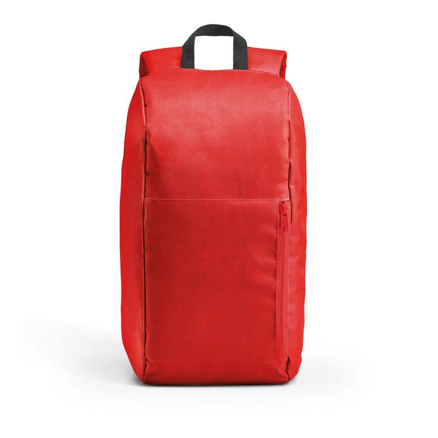 LUGANE. 600D polyester ryggsäck Röd