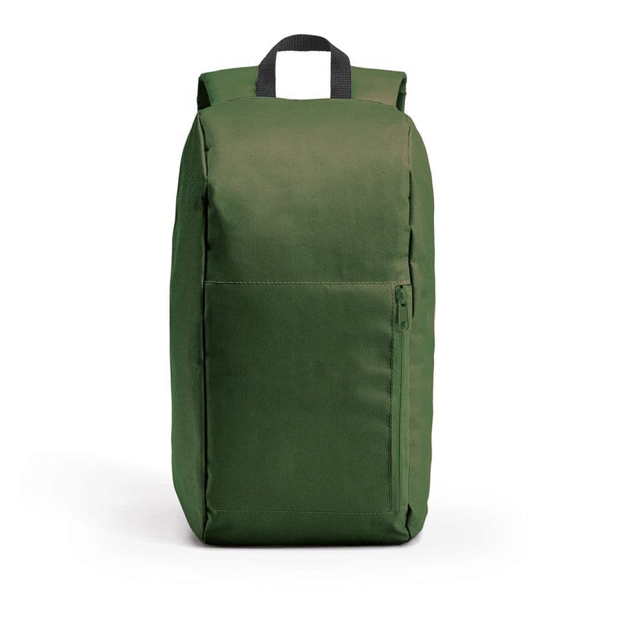 LUGANE. 600D polyester ryggsäck Mörkgrön
