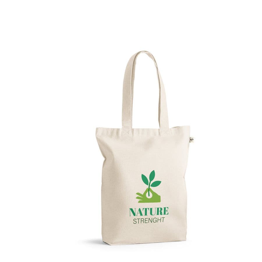 HARBOR. Påse tillverkad av återvunnen bomull (70%) och polyester (30% rPET) (280 g/m²)