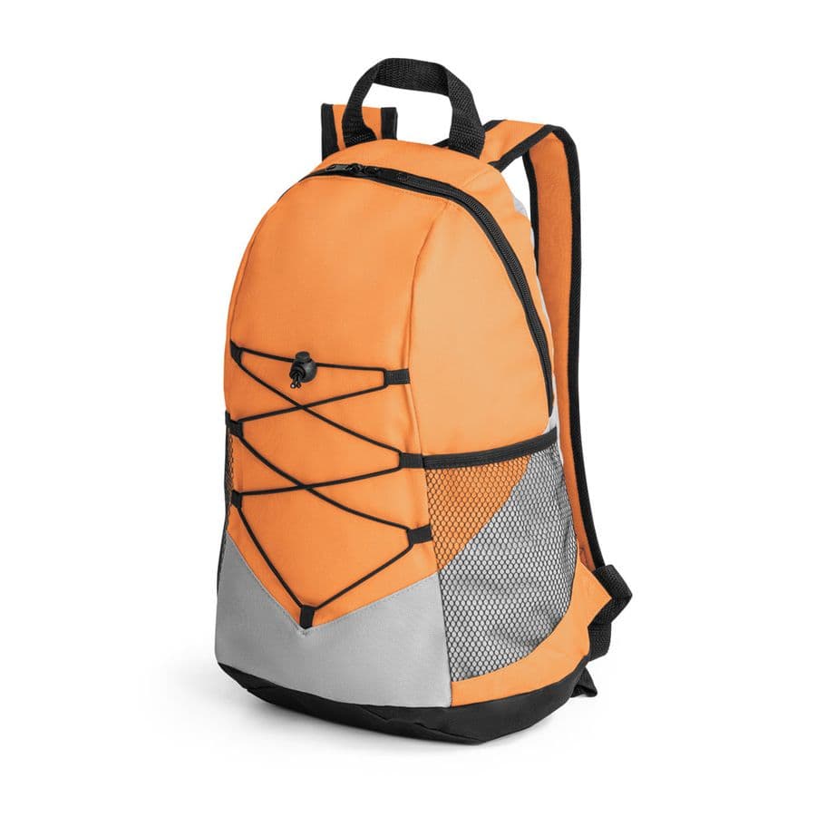 TURIM II. 600D återvunnen polyester ryggsäck Orange