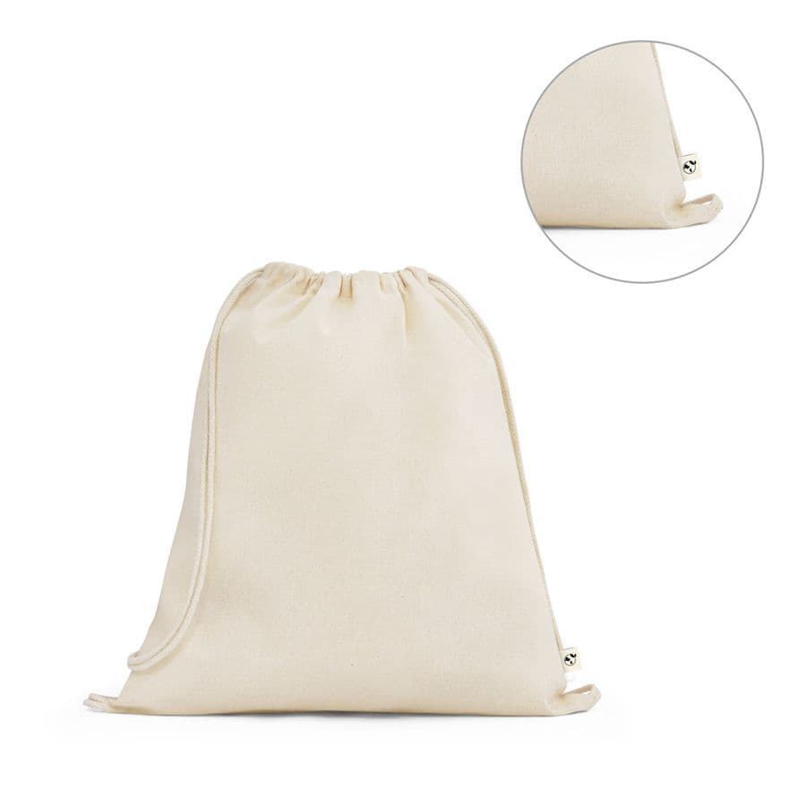 BELIZE. Gympapåse i 100 % ekologisk bomull (140 g/m²)