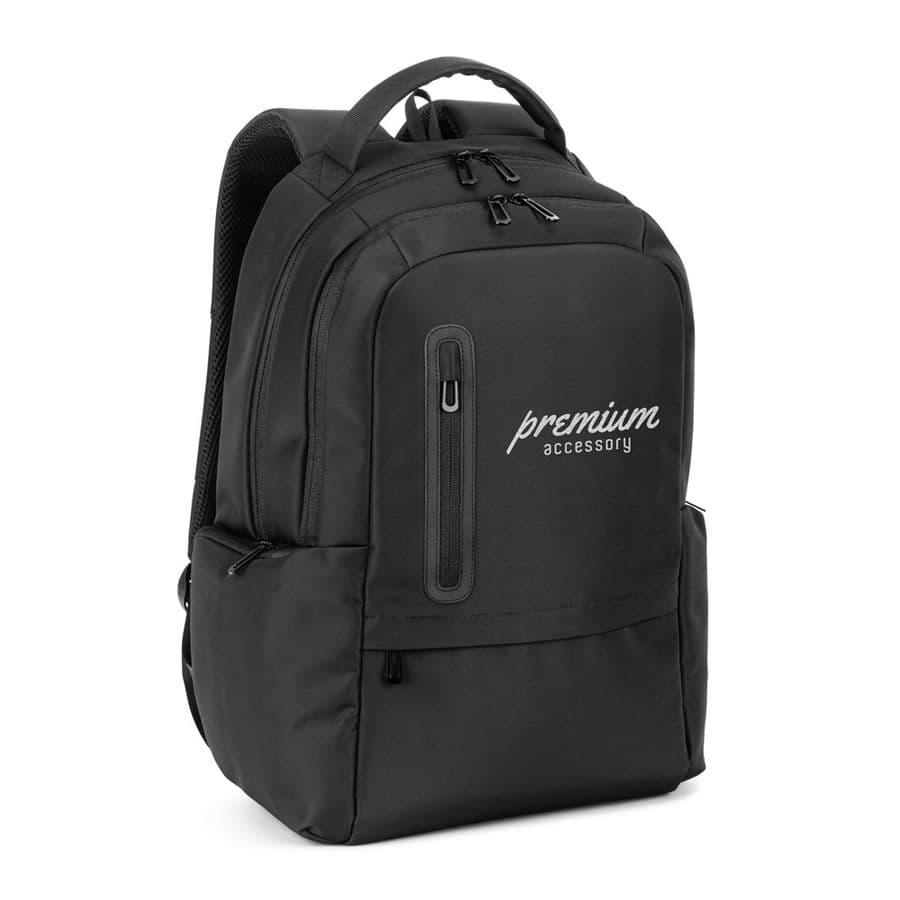 BOSTON SOLID. Laptopryggsäck (17 tum) i 150D nylon med 2 vadderade fack