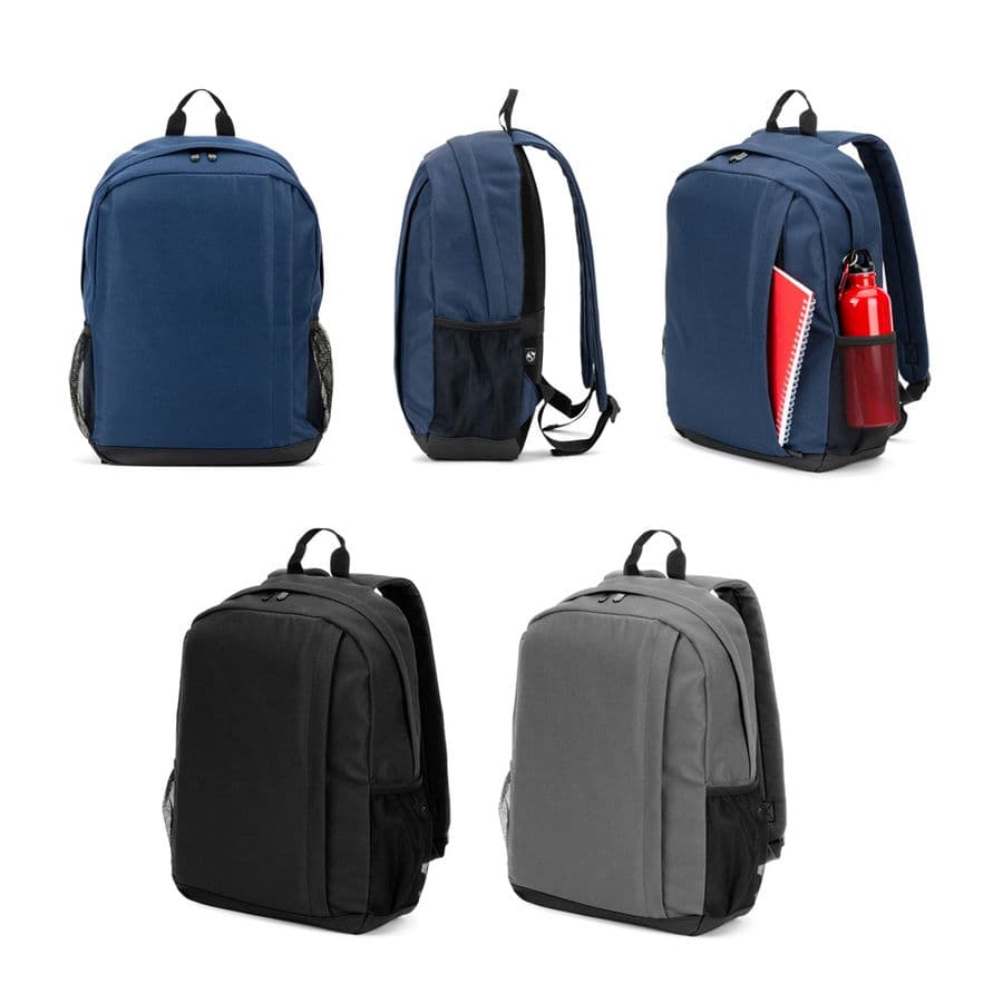 LIVERPOOL. Laptopryggsäck i högdensitets 600D återvunnen polyester 15"