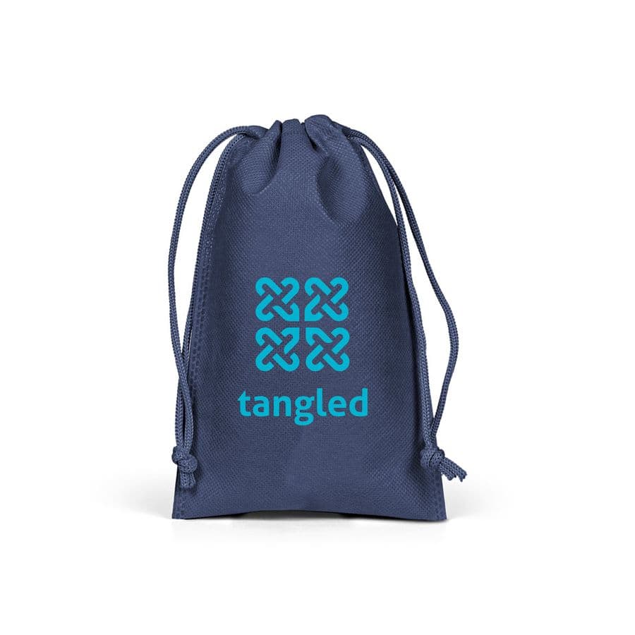 GIFT BAG S. Liten värmeförseglad non-woven-påse (60 g/m²)