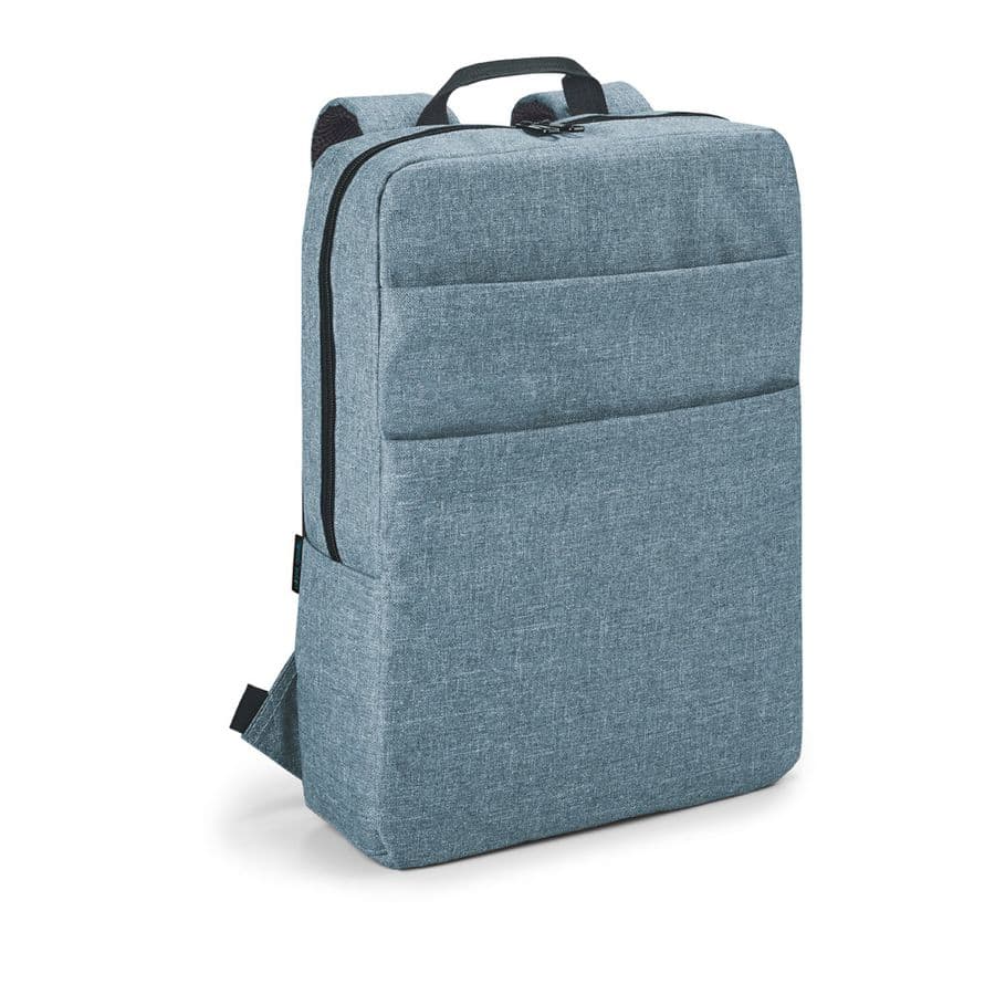 GRAPHS BPACK. 600D högdensitetspolyester laptopväska med hög täthet 15'6" Ljusblå