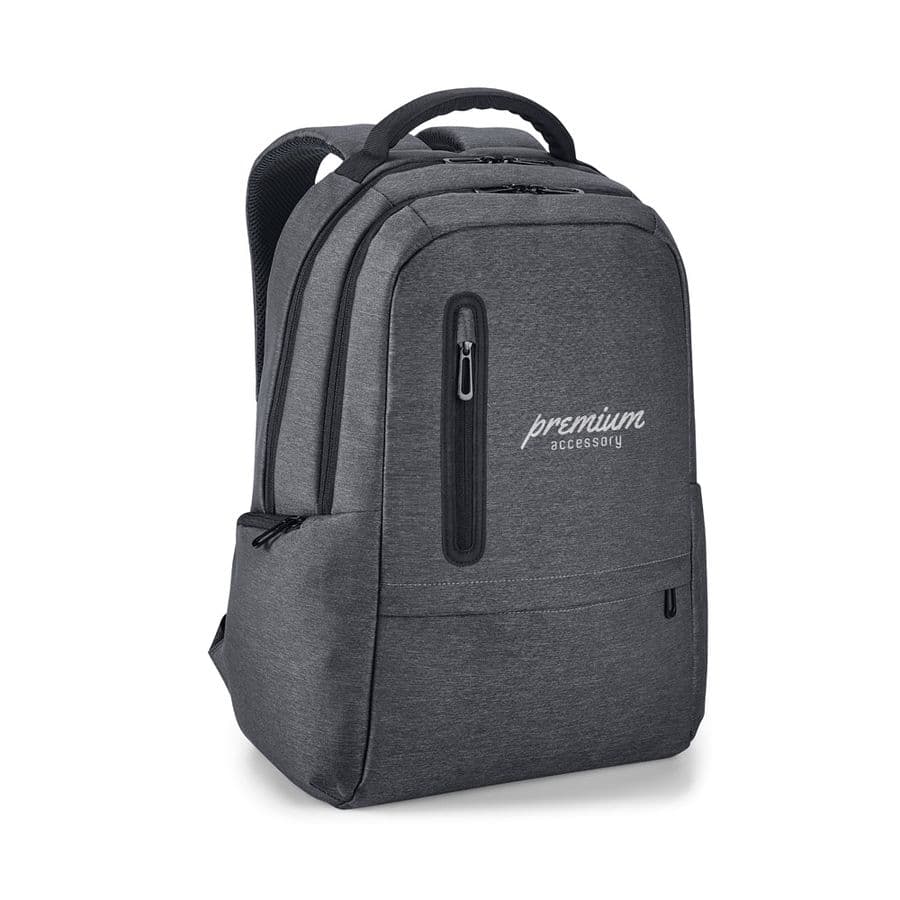 BOSTON. Vattentät 2Tone Nylon 17'' laptopryggsäck