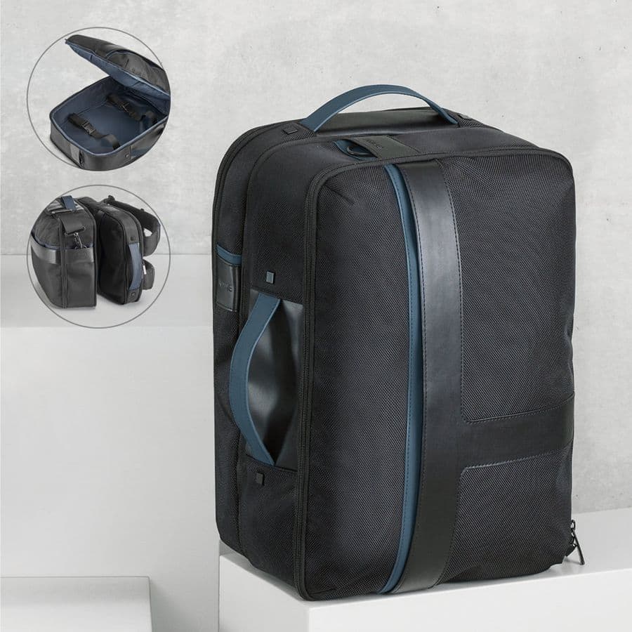 DYNAMIC BACKPACK I. 2 i 1 laptop ryggsäck 15.6'' i 1680D polyester och nylon