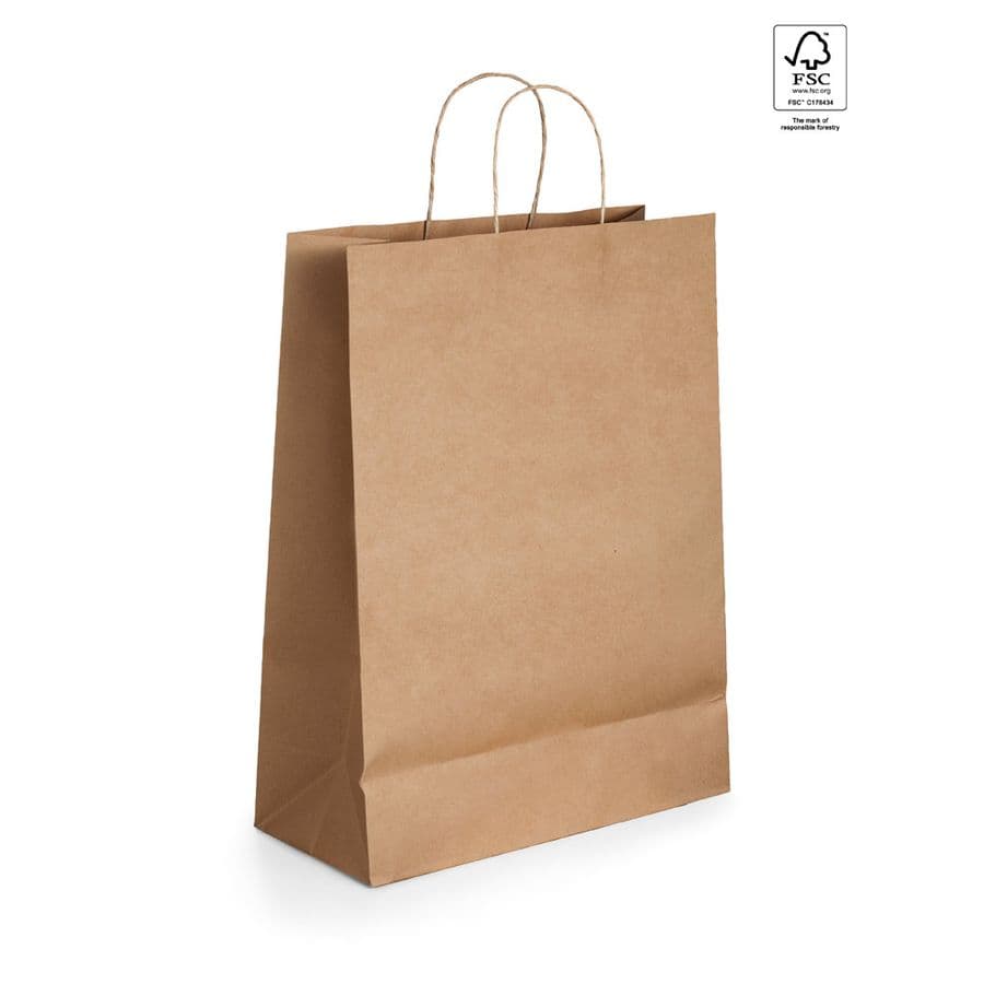 TAYLA. Papperspåse i kraftpapper (115 g/m²) Naturfärg