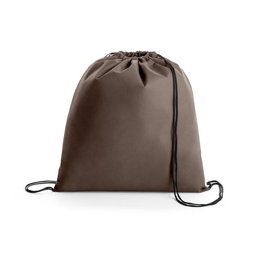 BOXP. Non-woven gympapåse (80 g/m²) Mörkbrun