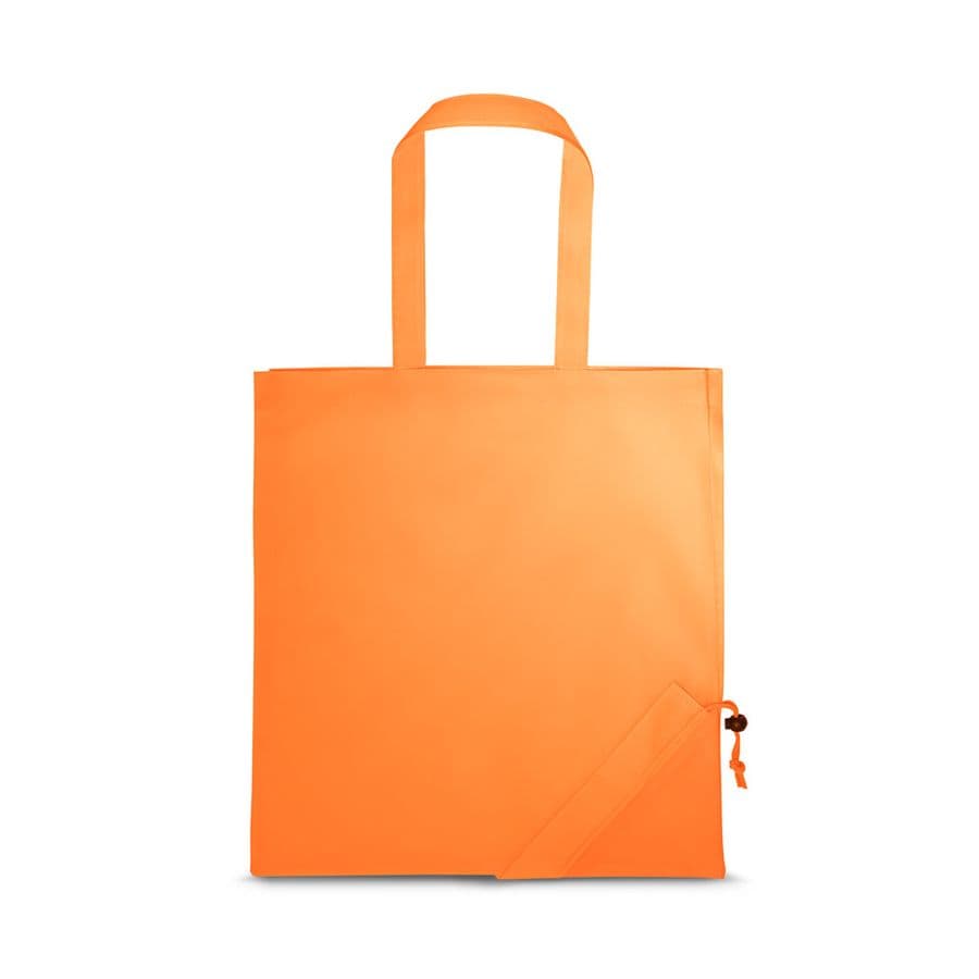 SHOPS. Vikbar påse av 190T Orange