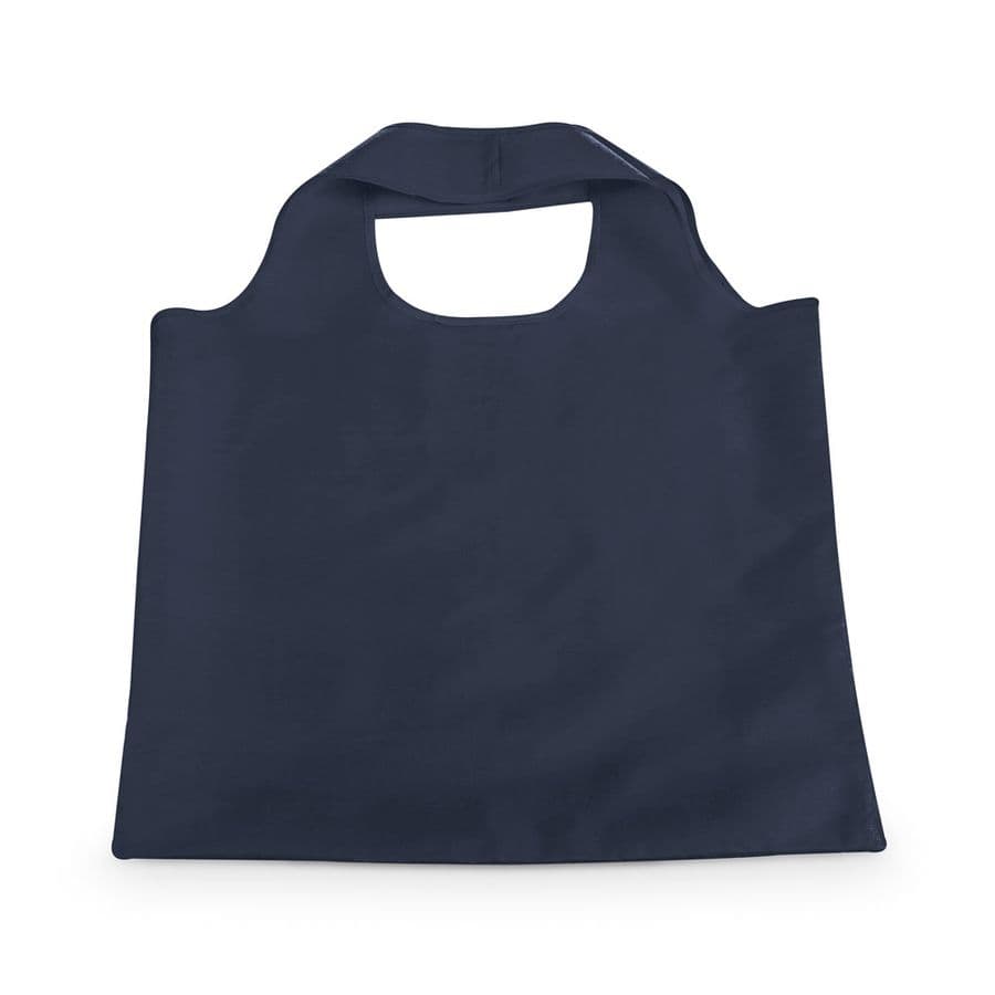 FOLA. 190T polyester hopfällbar påse Blå