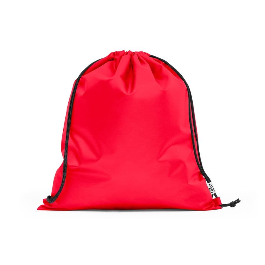 PEMBA. 190T återvunnen polyester (100% rPET) dragsko Röd