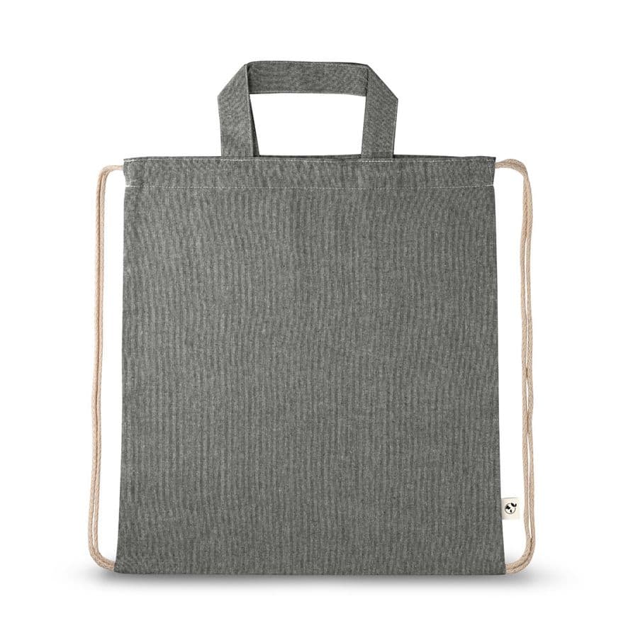 RISSANI. Gympapåse med återvunnen bomull (70%) och polyester (30% rPET) (140 g/m²)