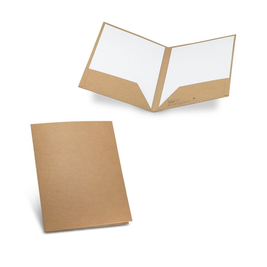 PUZO. Dokumentmapp A4, gjord av 100 % återvunnet papper (400 g/m²)