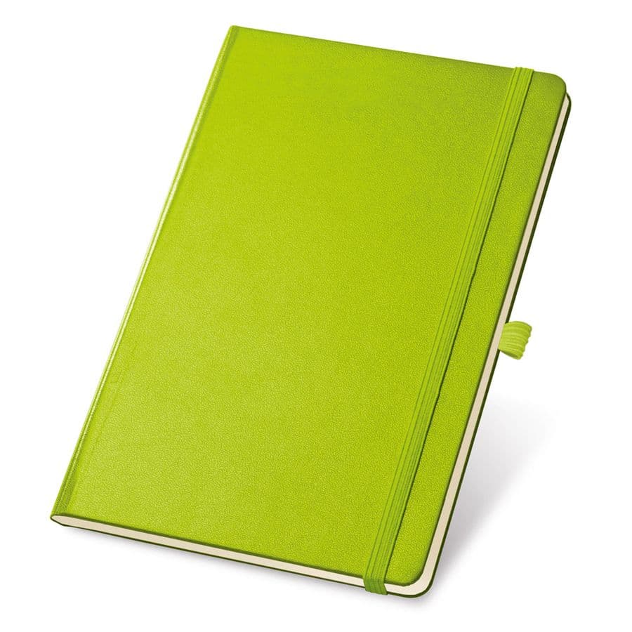TWAIN. A5-anteckningsblock med linjerade sidor i elfenbensfärgad Ljusgrön