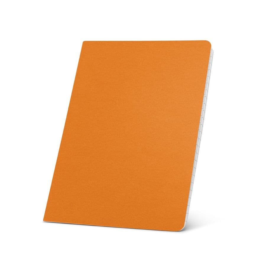 ECOWN. Anteckningsblock A5-linjerade sidor Orange