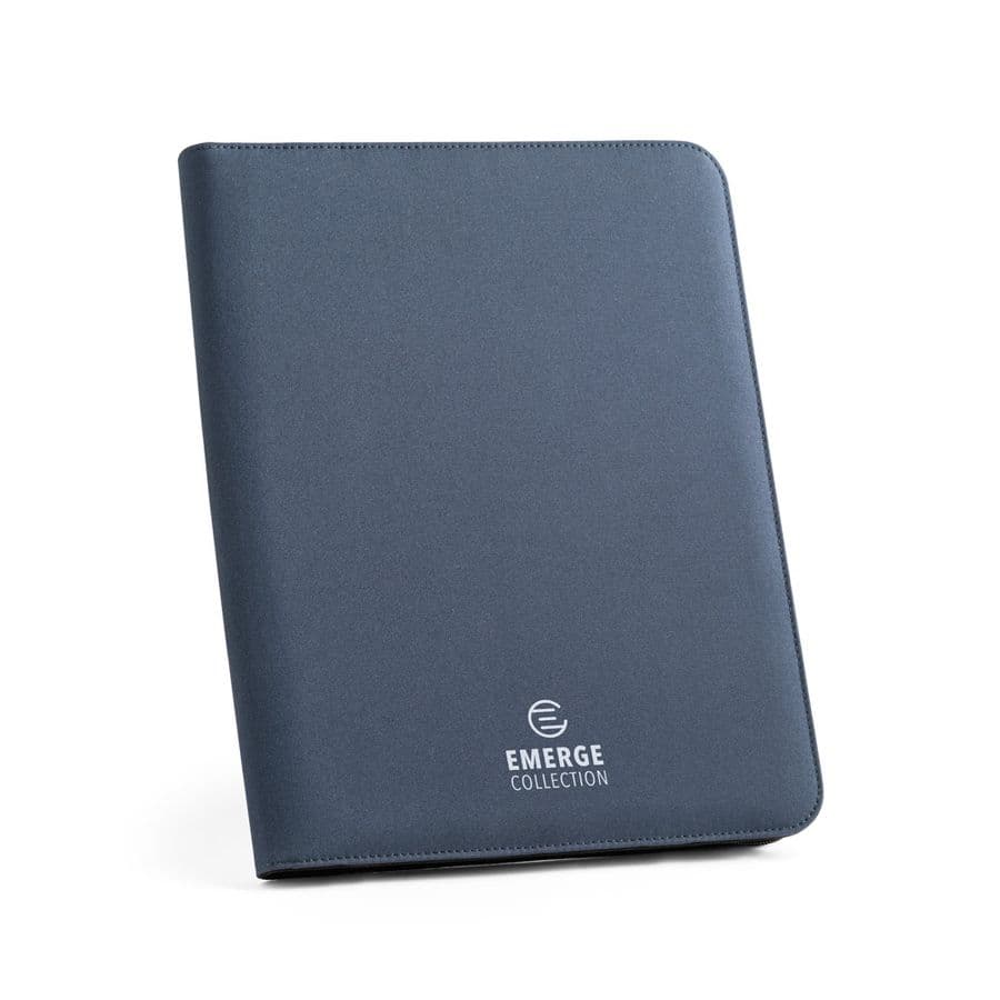 EMERGE FOLDER. A4-mapp i återvunnen polyester (100% rPET) 300D med dragkedja