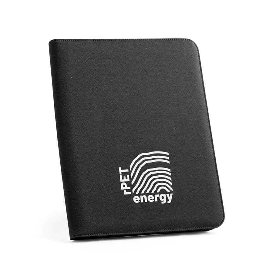 EMERGE FOLDER II. A4-mapp i återvunnen polyester (100% rPET) 300D med dragkedja