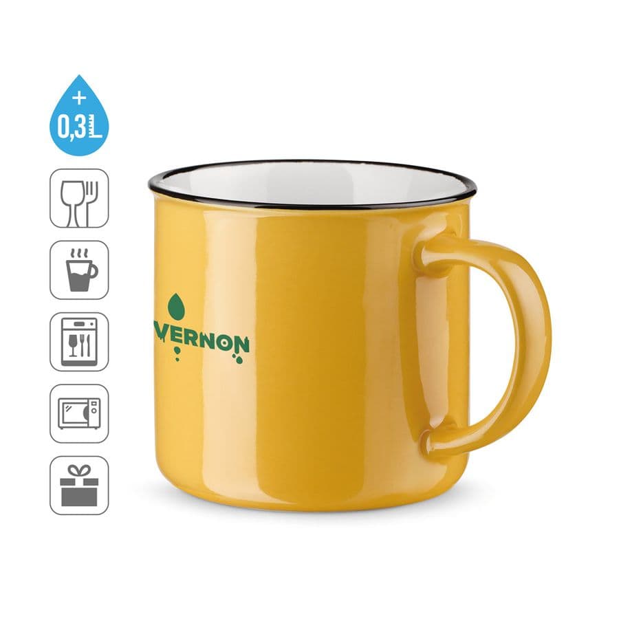 VERNON. Keramisk mugg 340 mL