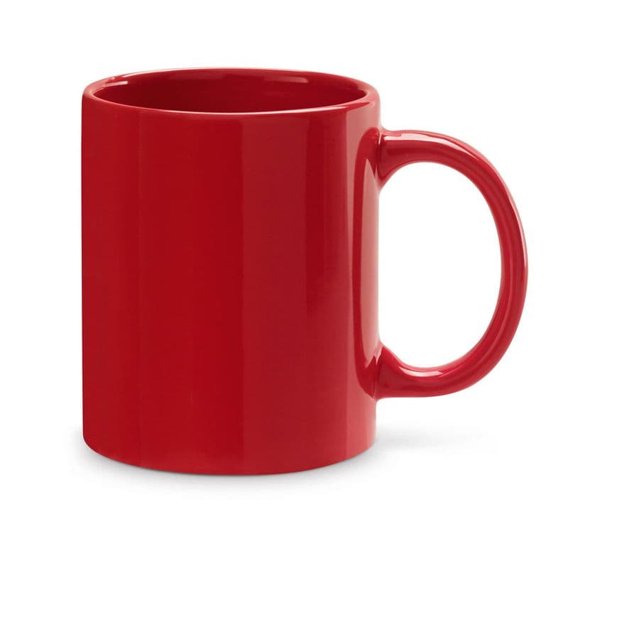 BARINE. 350 ml keramikmugg Röd