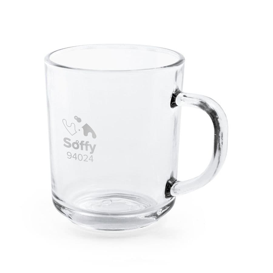SOFFY. Glas mugg 230 mL