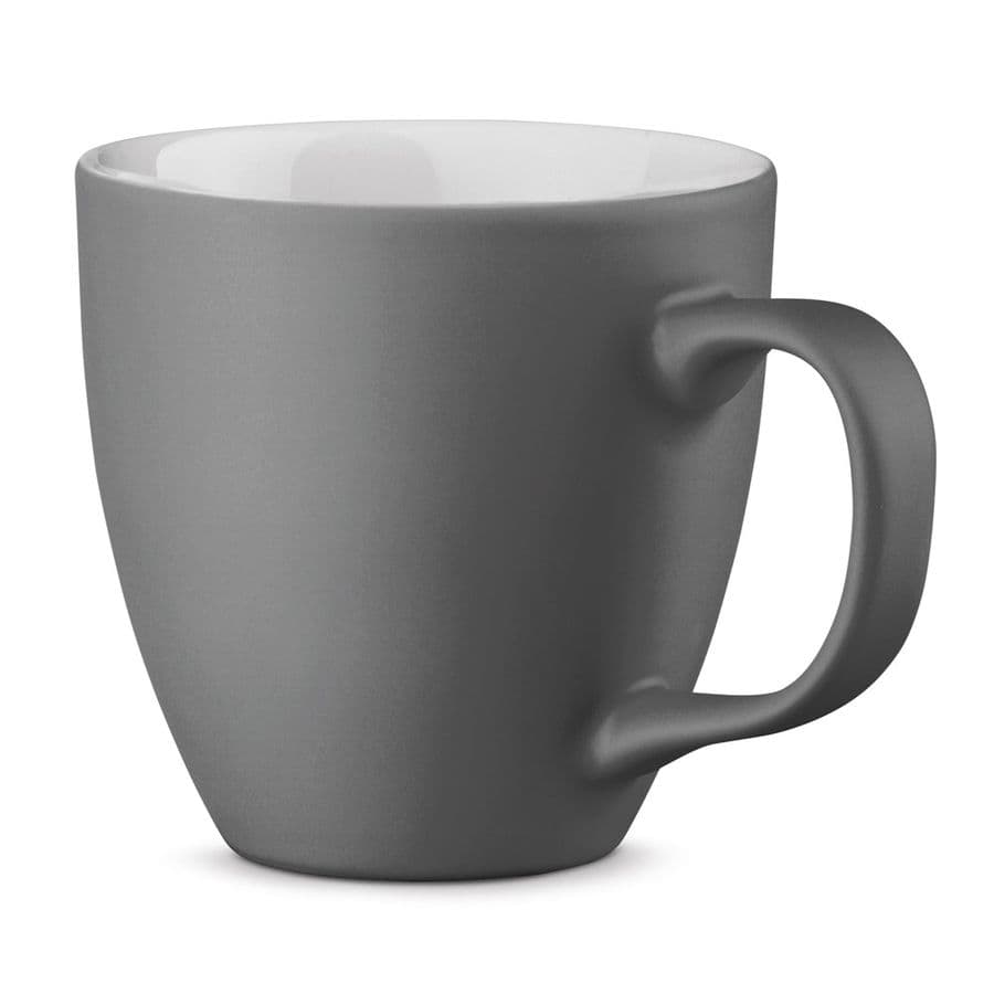 PANTHONY MAT. 450 ml hydroglaze porslinsmugg Grå