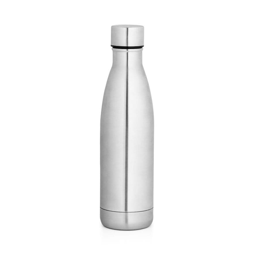 BUFFON. 500 ml termosflaska i rostfritt stål Satinsilver