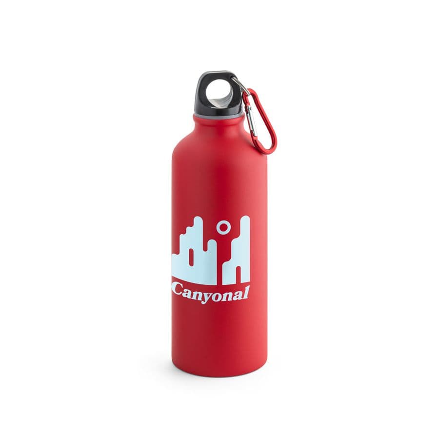 COLLINA. Aluminiumflaska med karbinhake 540 mL