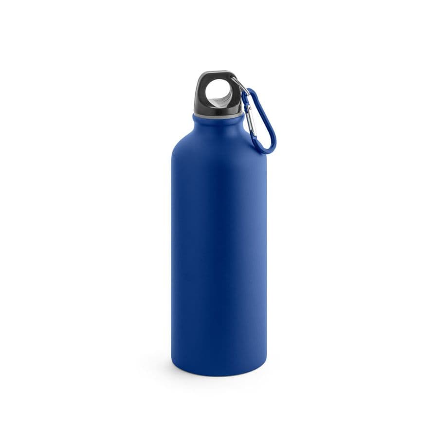 COLLINA. Aluminiumflaska med karbinhake 540 mL Marinblå