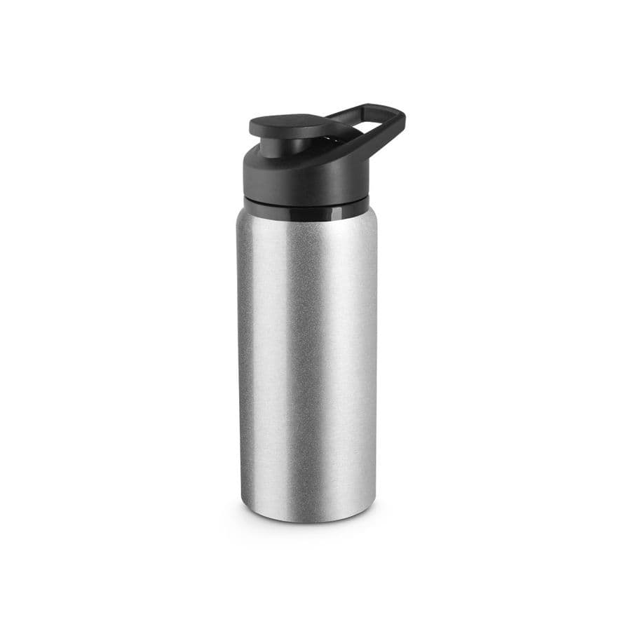 SHAWN. Sportflaska i 90% recycled aluminium 660 mL Satinsilver