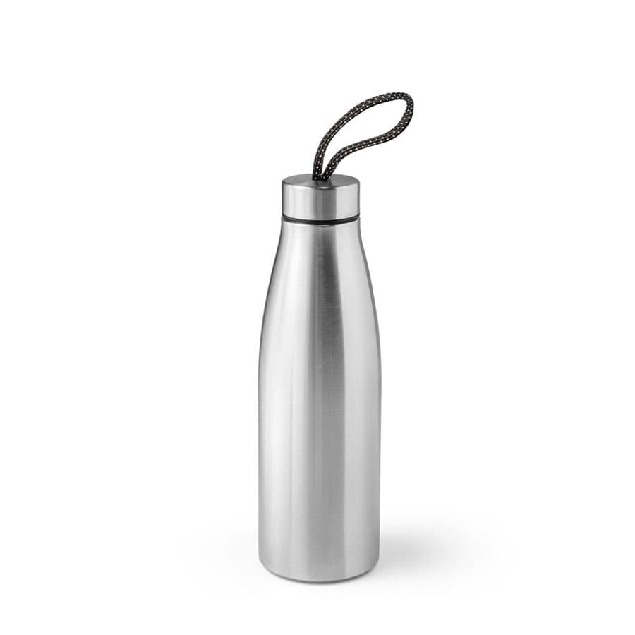 MORGAN. Flaska i 90 % återvunnet rostfritt stål, 710 ml Satinsilver