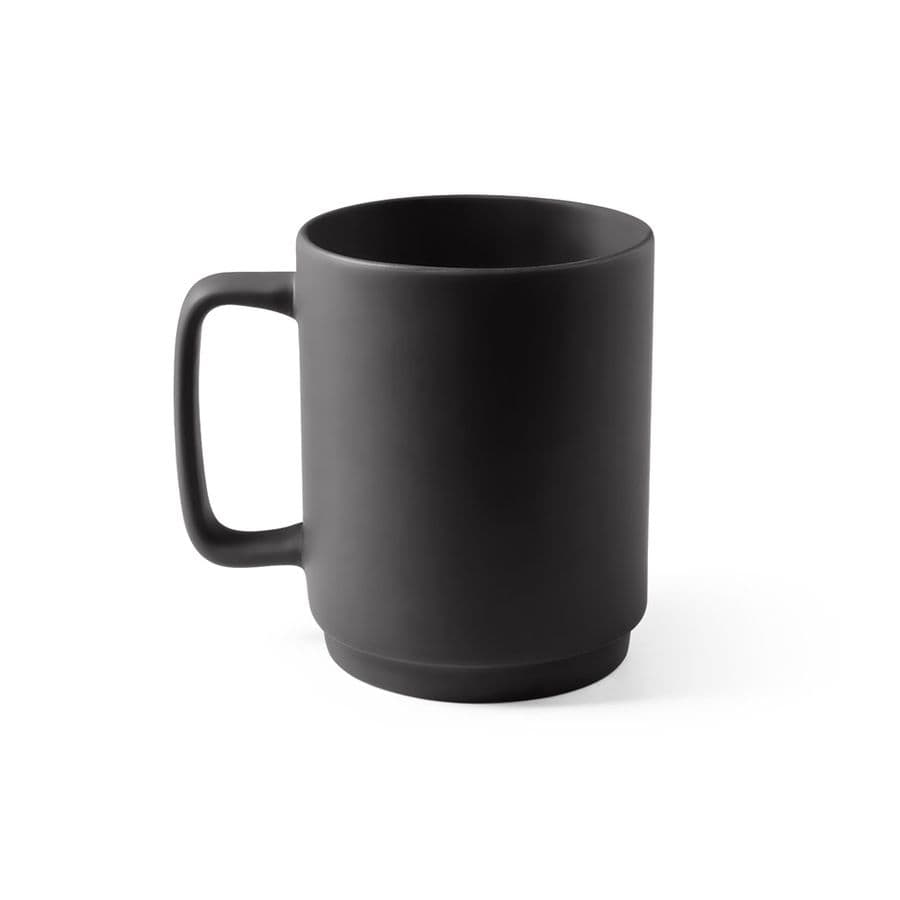 MIGHTY. Keramikmugg med cylindrisk kropp 330 mL