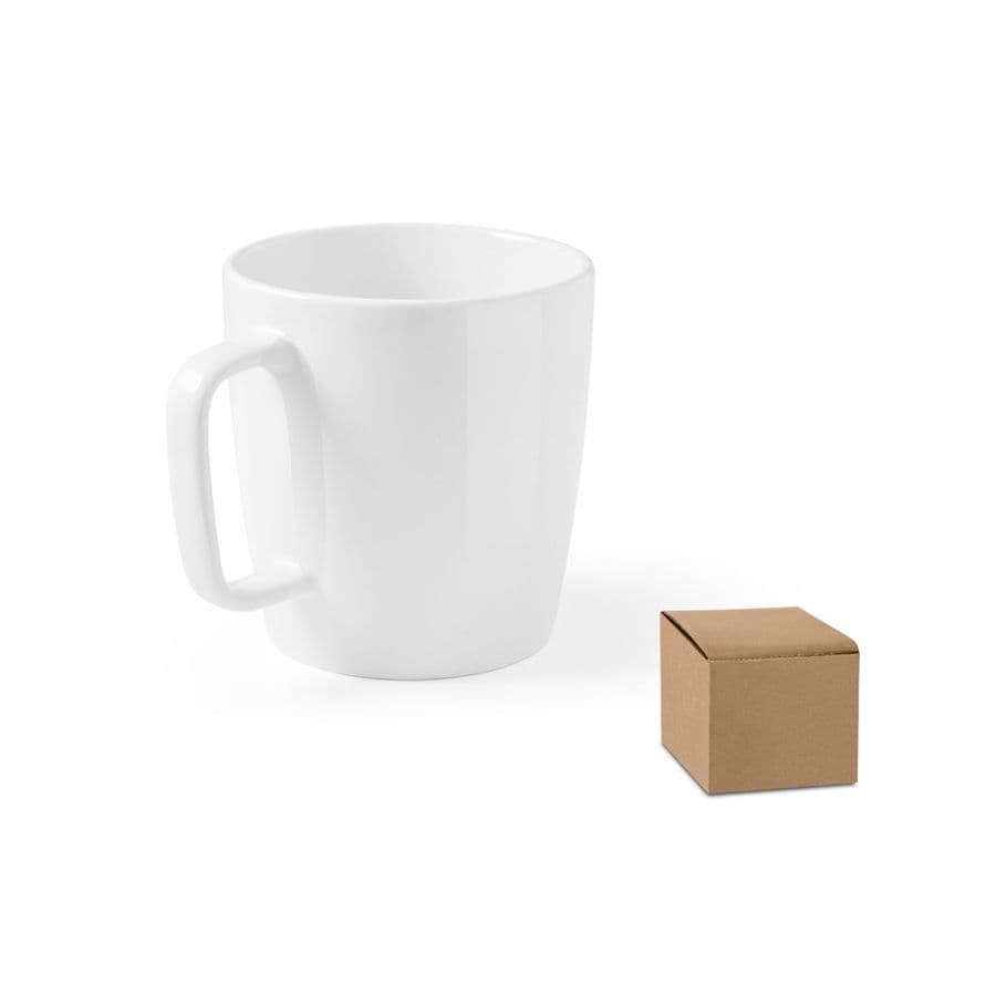 DHONI WHITE. Keramik mugg 450 ml