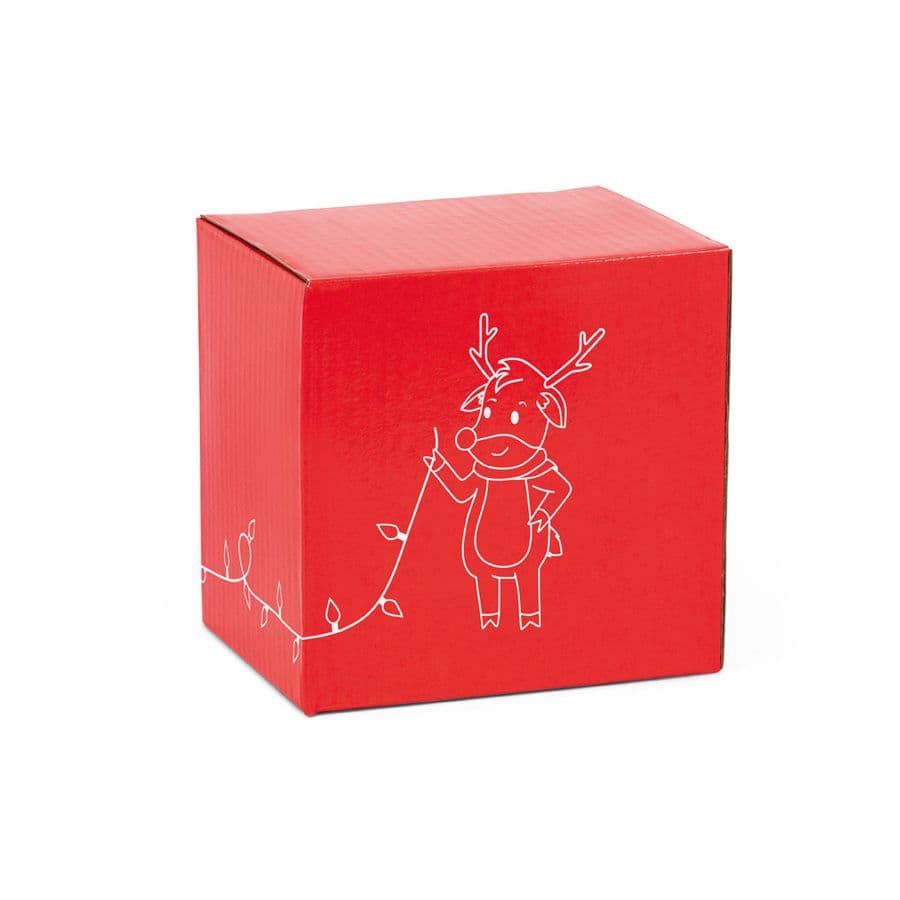 REINDEER. Mugg med jultryck 330 mL
