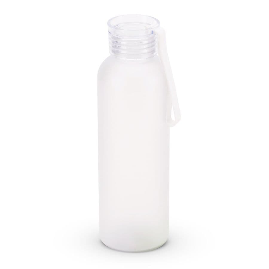 RIO rPET. återvunnen PET (100 % rPET)-flaska med matt yta 600 ml Transparent