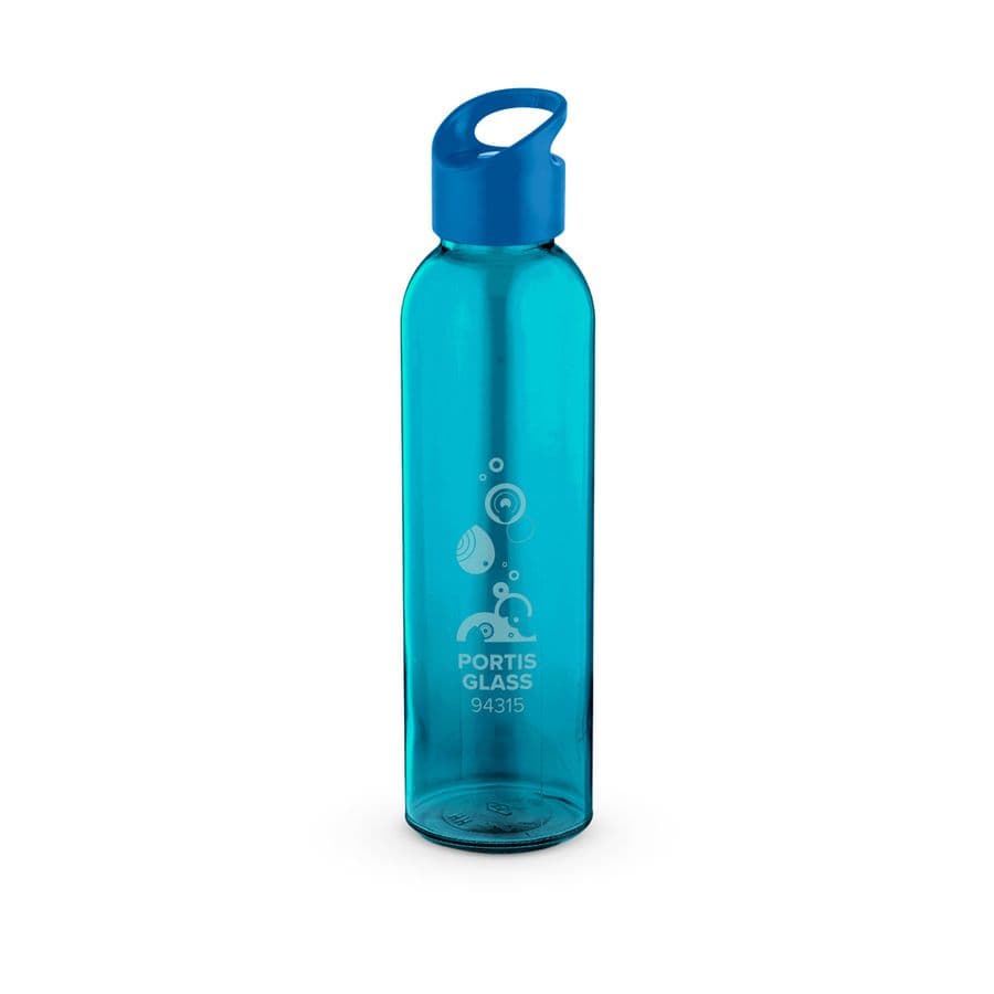 PORTIS GLASS. Glasflaska med PP-lock 500 mL