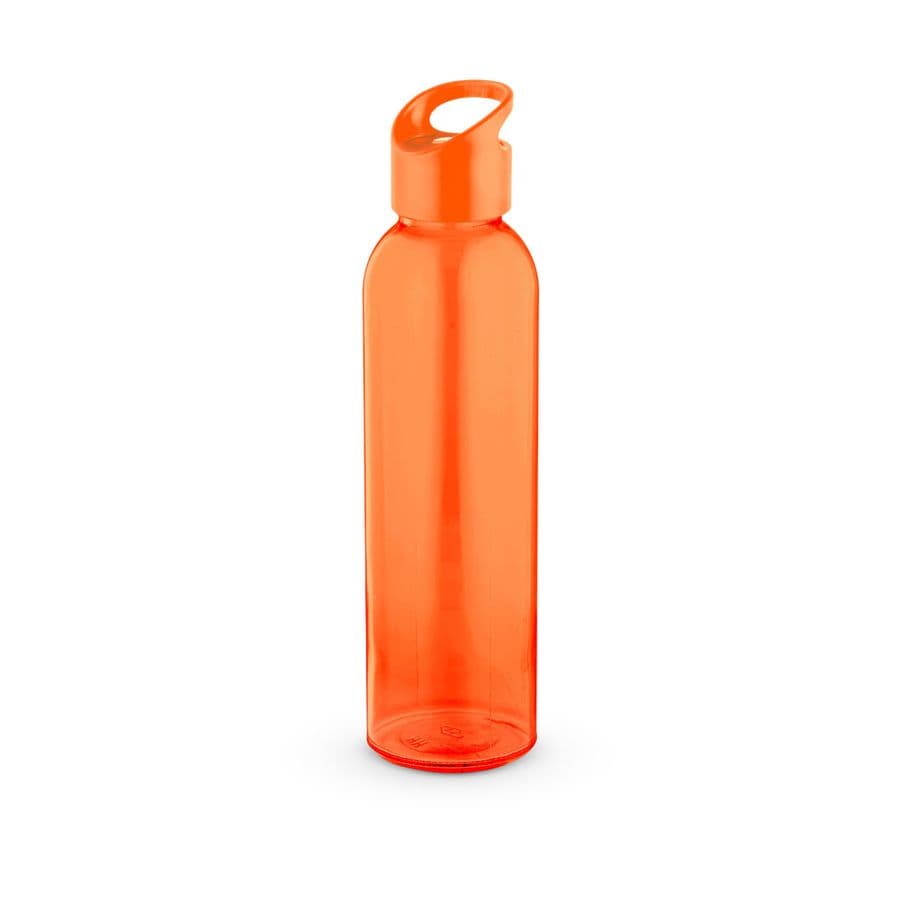 PORTIS GLASS. Glasflaska med PP-lock 500 mL Orange