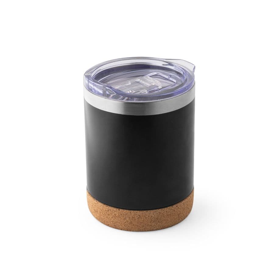 SOLBERG TUMBLER. termosmugg i rostfritt stål 400 ml Svart