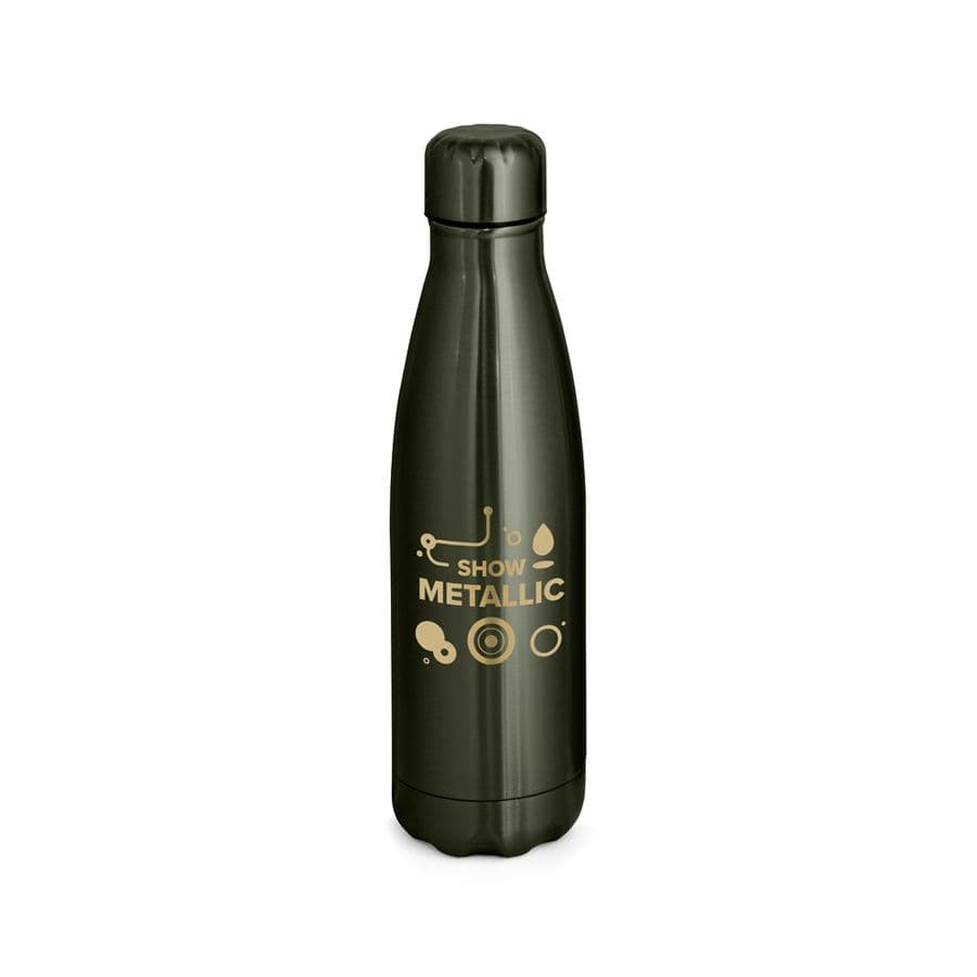 SHOW METALLIC. Termosflaska i rostfritt stål med matt metallisk yta 510 ml
