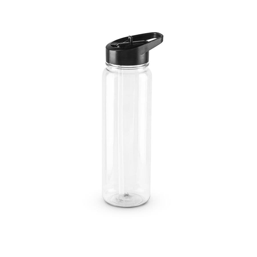 GILMORE. återvunnen PET (100 % rPET) sportflaska med glansig genomskinlig finish 750 ml Transparent