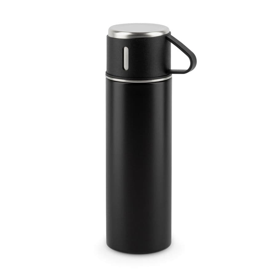 COMANECI. Dubbelväggig termos i rostfritt stål (90 % återvunnen) med matt yta 490 ml