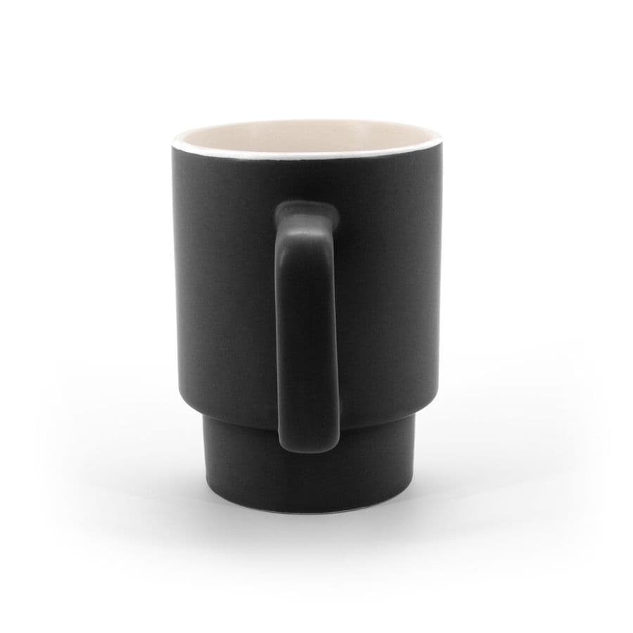 KUERTEN. Keramisk mugg med matt yta, 330 ml