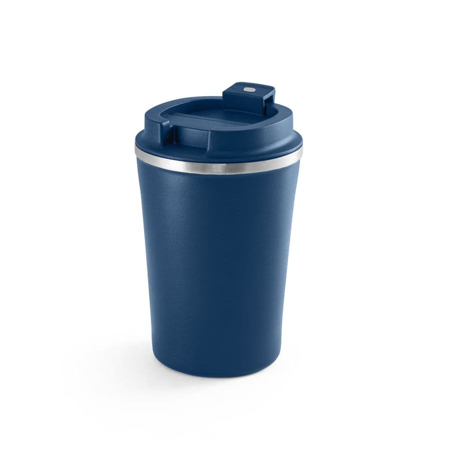 PHELPS CERAMIC. Termosmugg i rostfritt stål med keramisk insida 470 ml Marinblå