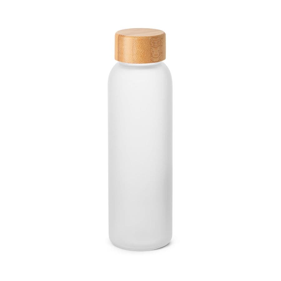 LILLARD GLASS. 520 ml frostad glasflaska Vit